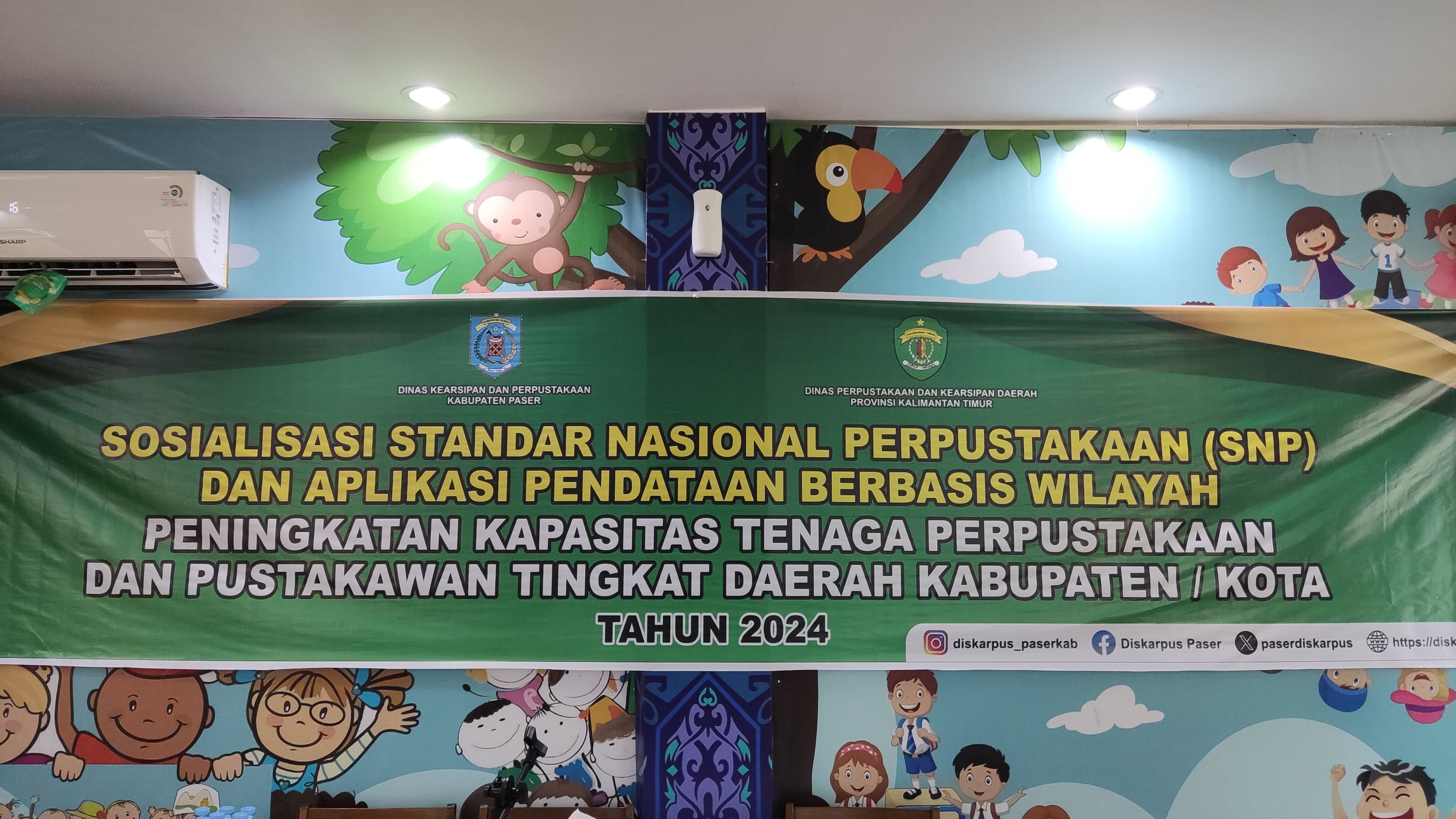 Kegiatan Peningkatan Kapasitas Tenaga Perpustakaan dan Pustakawan di Kabupaten/Kota